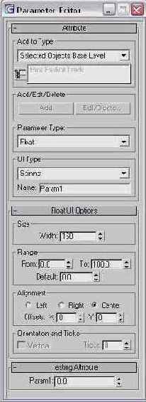  Parameter Editor ( )