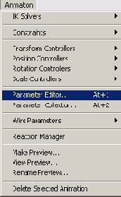  Parameter Editor ( )